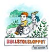 Illustration av tävlande i rullstolsloppet