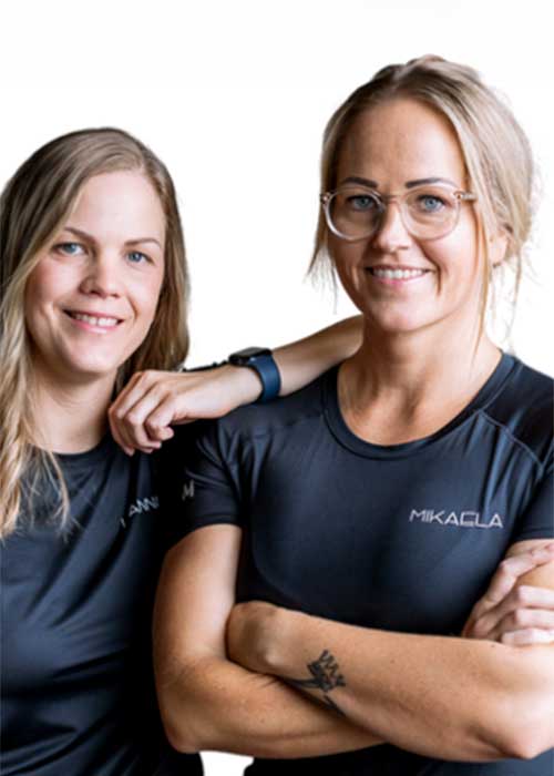 Mikaela och Hanna Gym by EgoBoozt