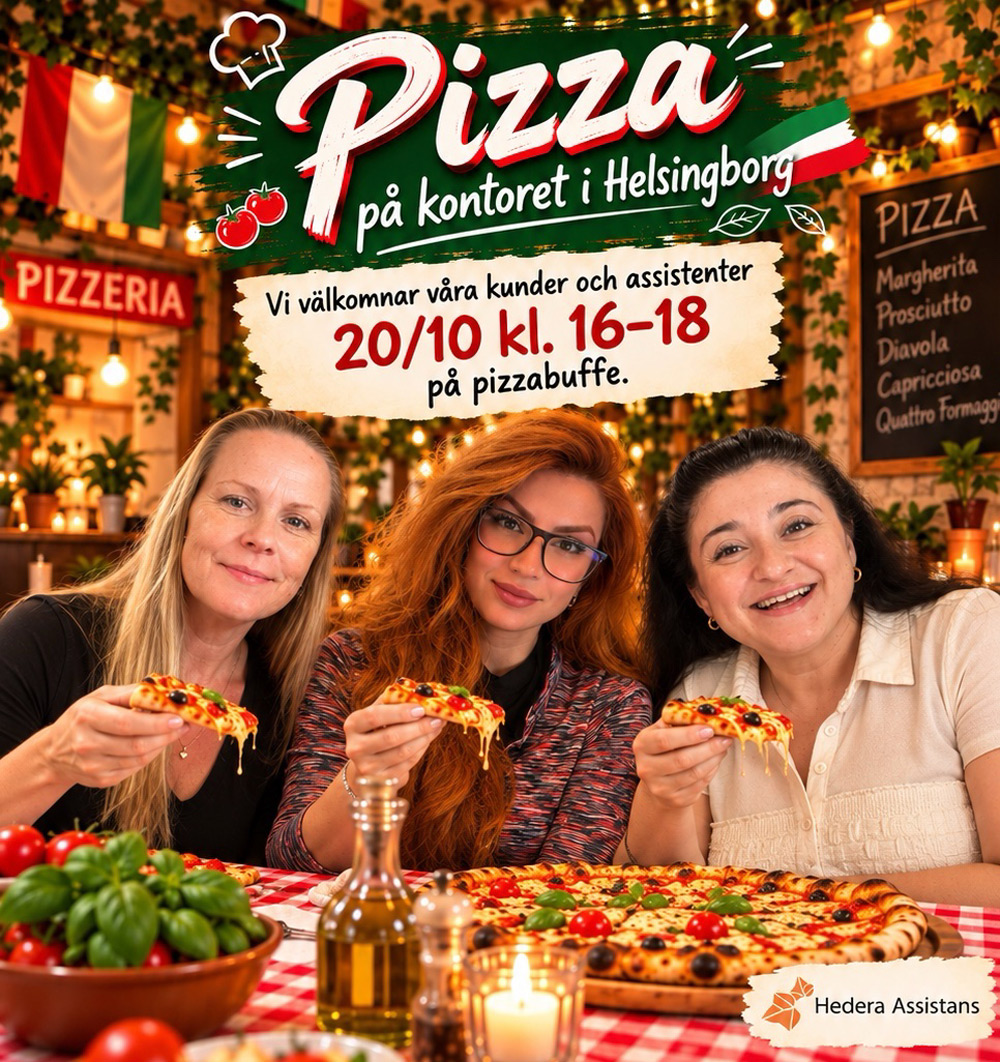 Pizzakväll i Helsingborg